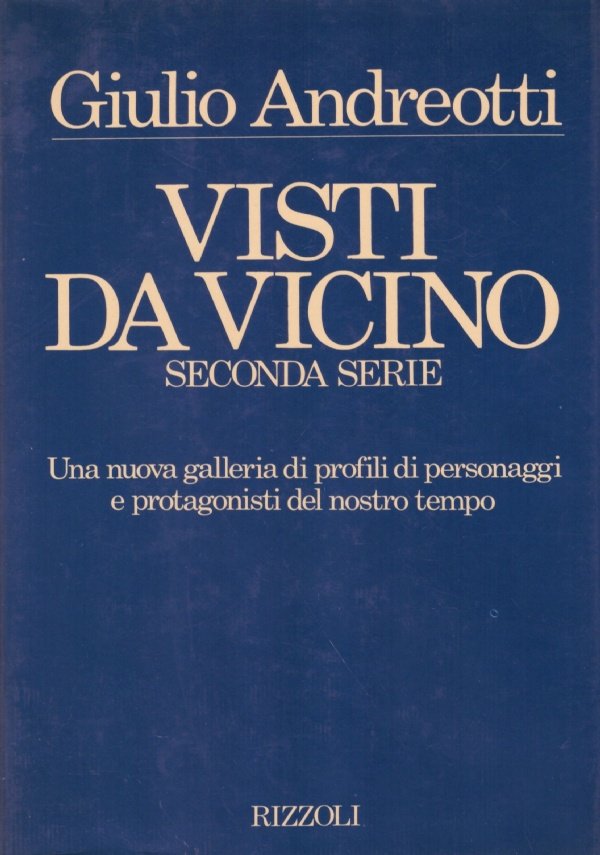 VISTI DA VICINO. Seconda serie