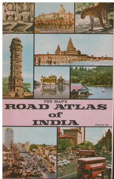 The map's road atlas of India