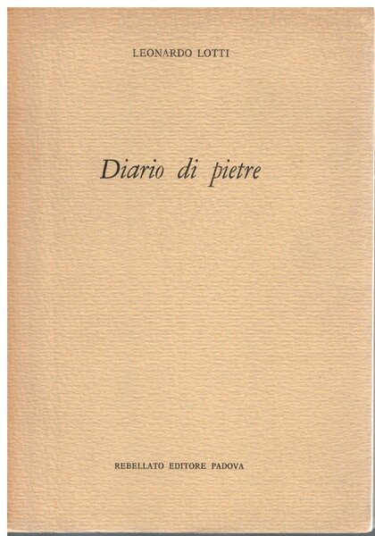 Diario di pietre