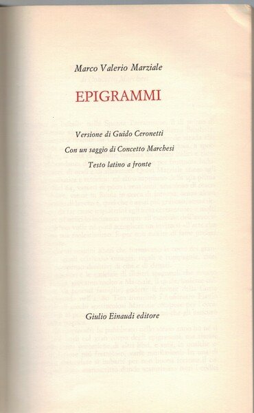 Epigrammi