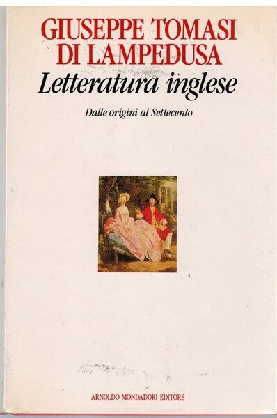 Letteratura inglese dalle origini al settecento