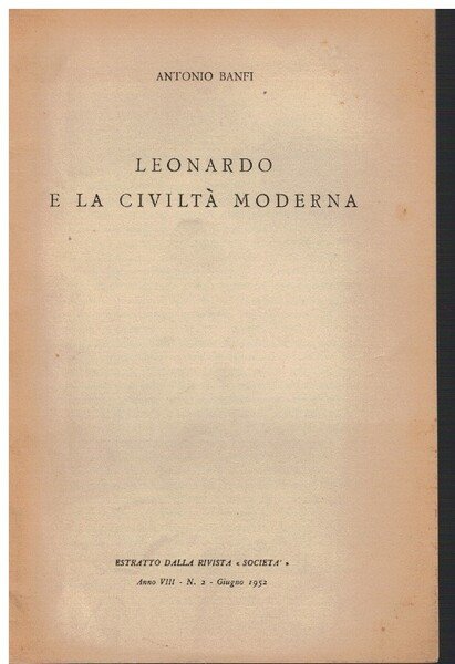 Leonardo e la civiltà moderna