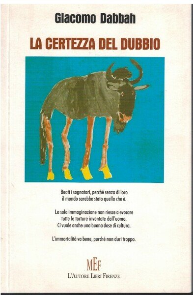 La certezza del dubbio