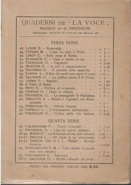 Satyricon 1918-1921