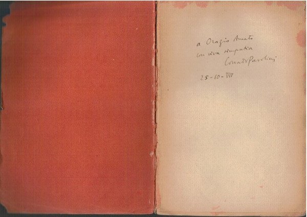 Odor di terra con una introduzione di Giuseppe Ungaretti