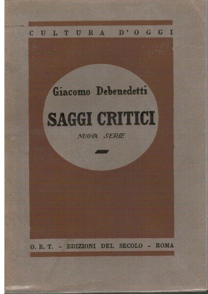 Saggi critici