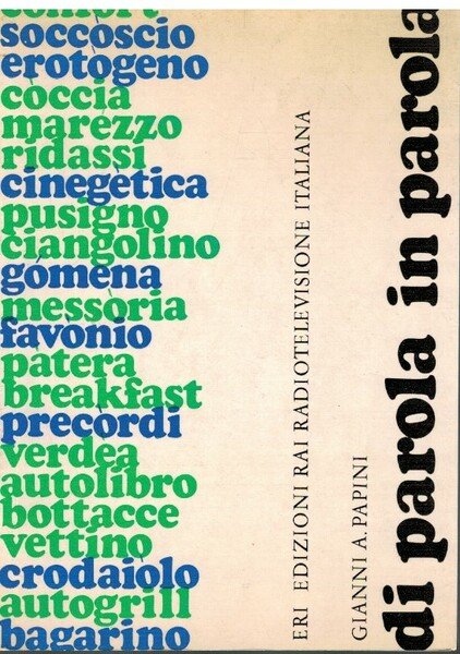 Di parola in parola