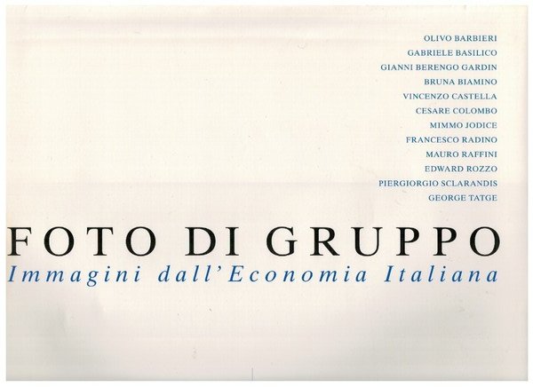 Foto di gruppo immagini dall'economia italiana