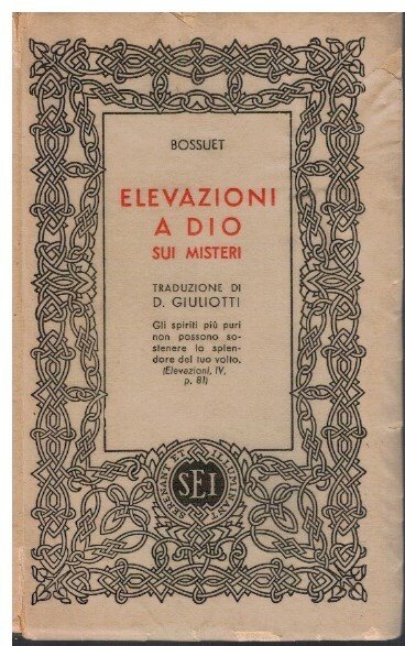 Elevazioni a Dio sui misteri