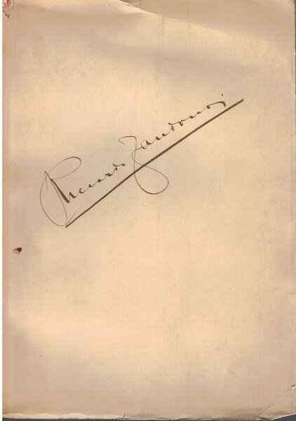 Riccardo Zandonai nel ricordo dei suoi intimi