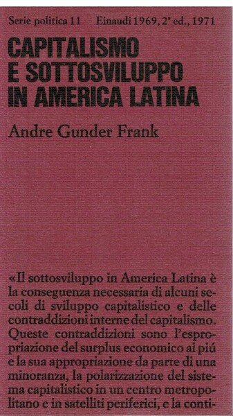 Capitalismo e sottosviluppo in America latina