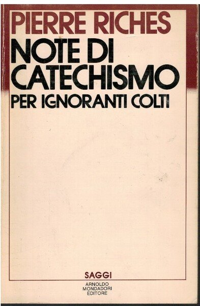 Note di catechismo per ignoranti colti