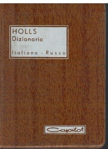 Holls Dizionario Italiano- Russo