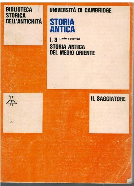 Università di Cambridge Storia antica 1,3 parte seconda Storia antica …