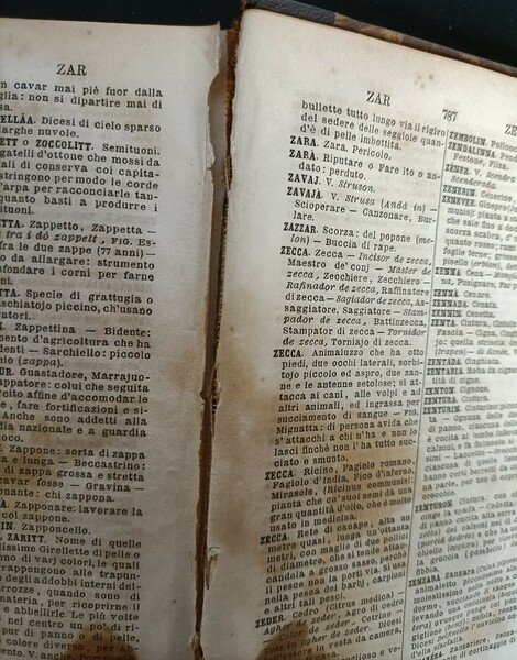 Vocabolario Milanese Italiano