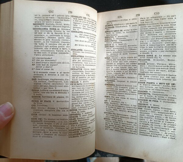 Vocabolario Milanese Italiano