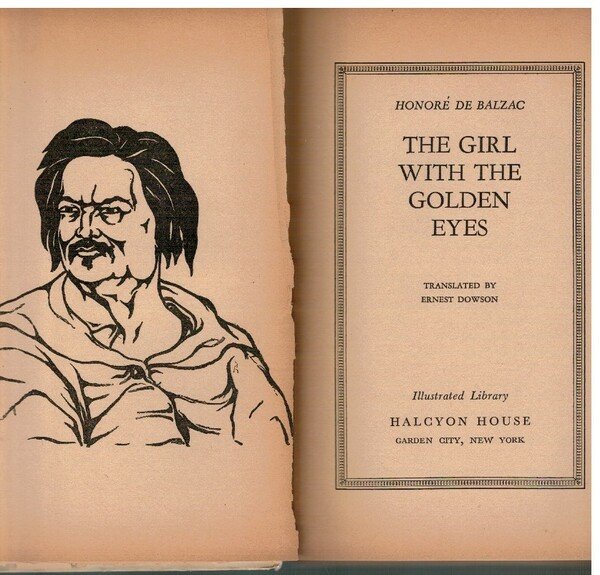 The girl with the golden eyes