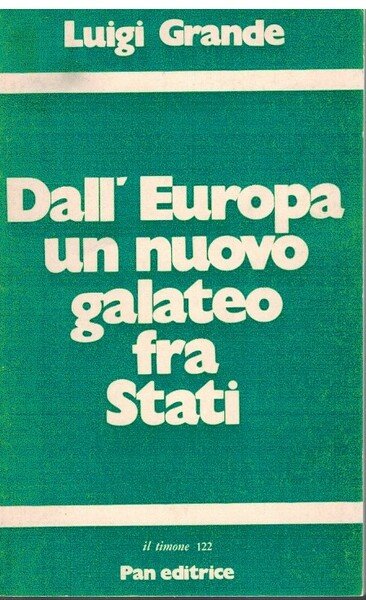 Dall'Europa un nuovo galateo fra stati