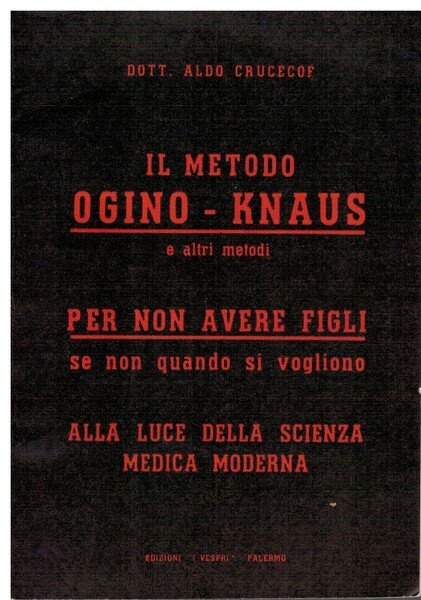 Il metodo Ogino-Knaus e altri metodi per non avere figli …