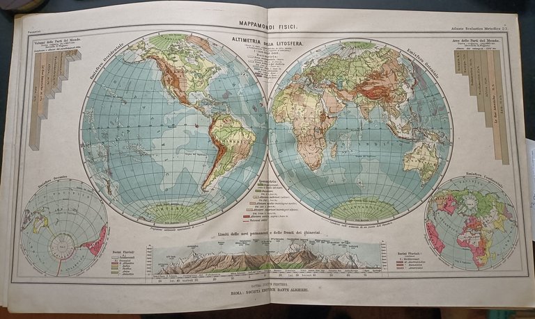 Atlante scolastico metodico. 50 facciate 74 carte