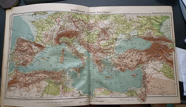 Atlante scolastico metodico. 50 facciate 74 carte