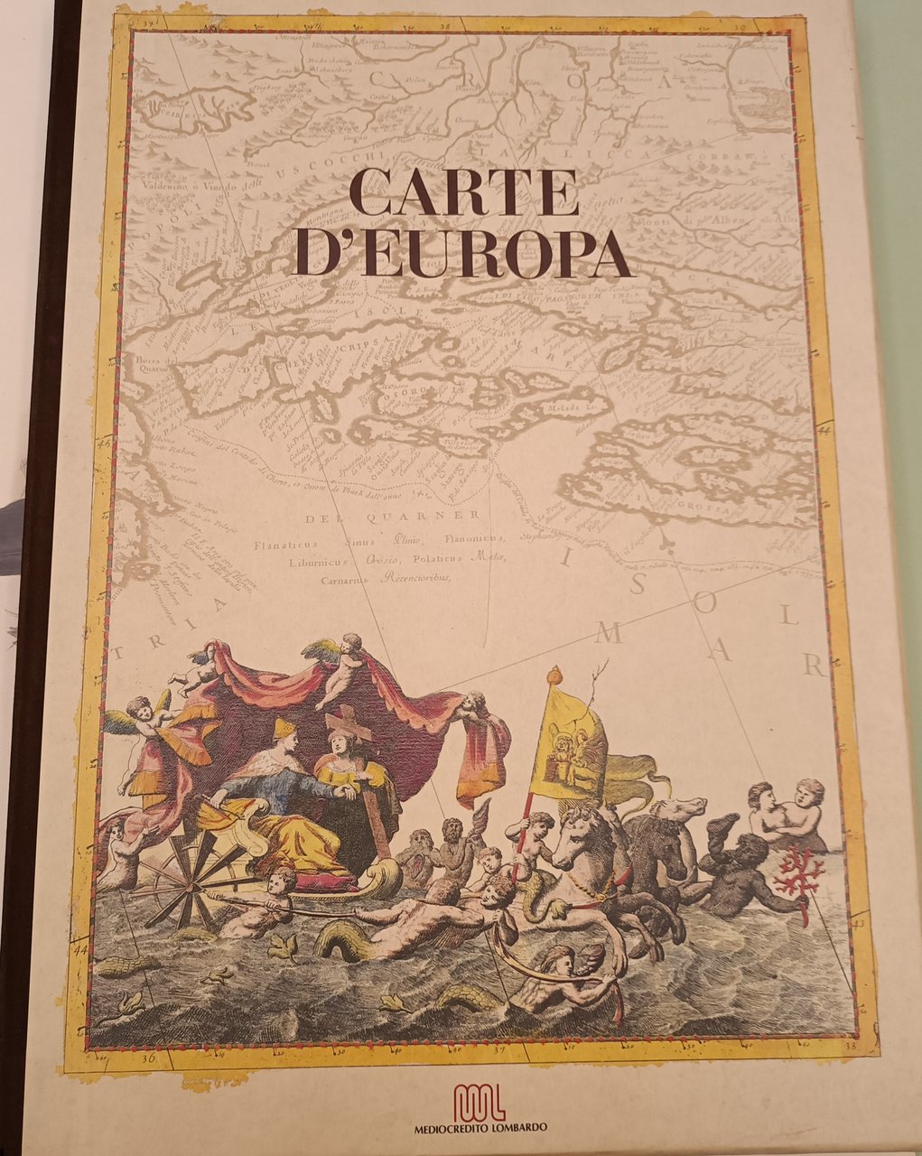 Carte d'Europa nell'opera di Vincenzo Coronelli