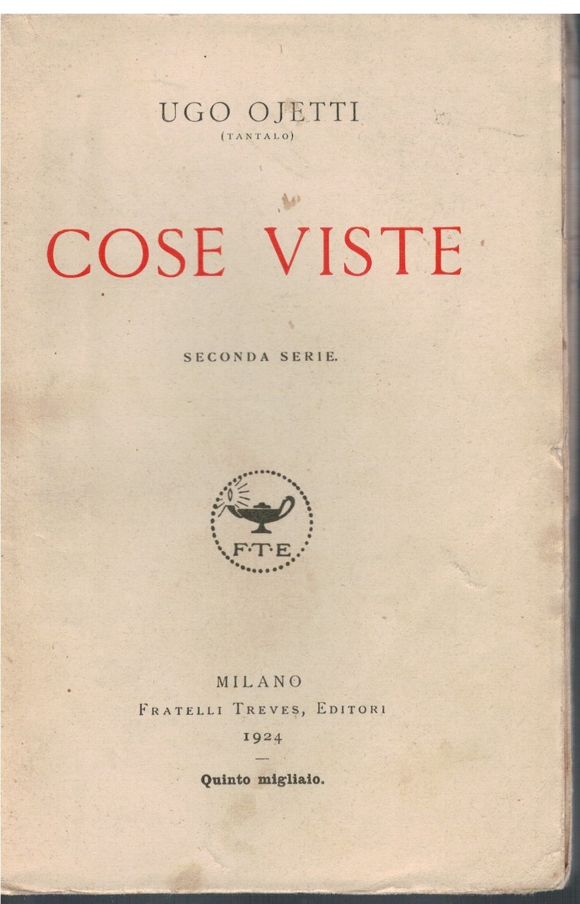 Cose viste Seconda serie