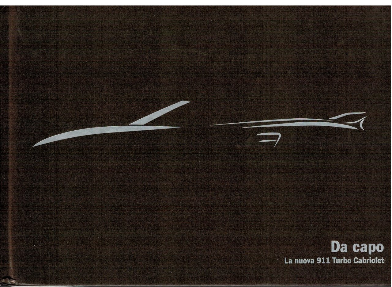 Da capo La nuova 911 turbo cabriolet