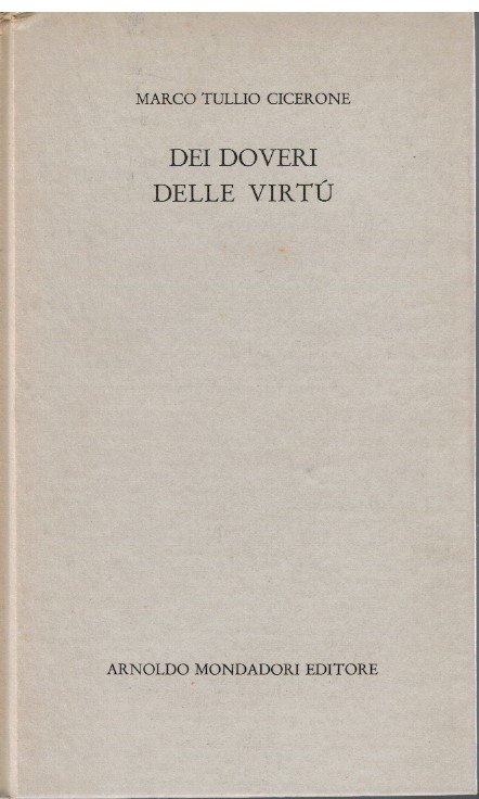 Dei doveri delle virtÃ¹