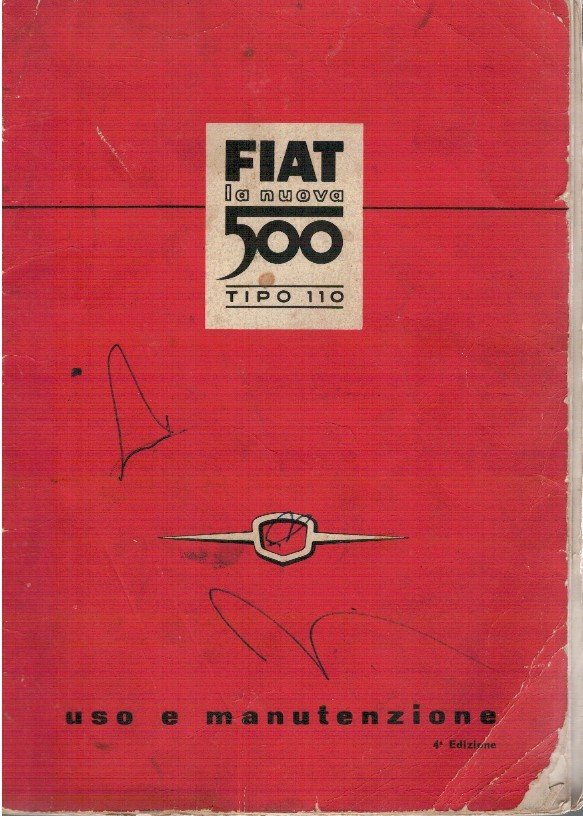 FIAT la nuova 500 tipo 110 uso e manutenzione