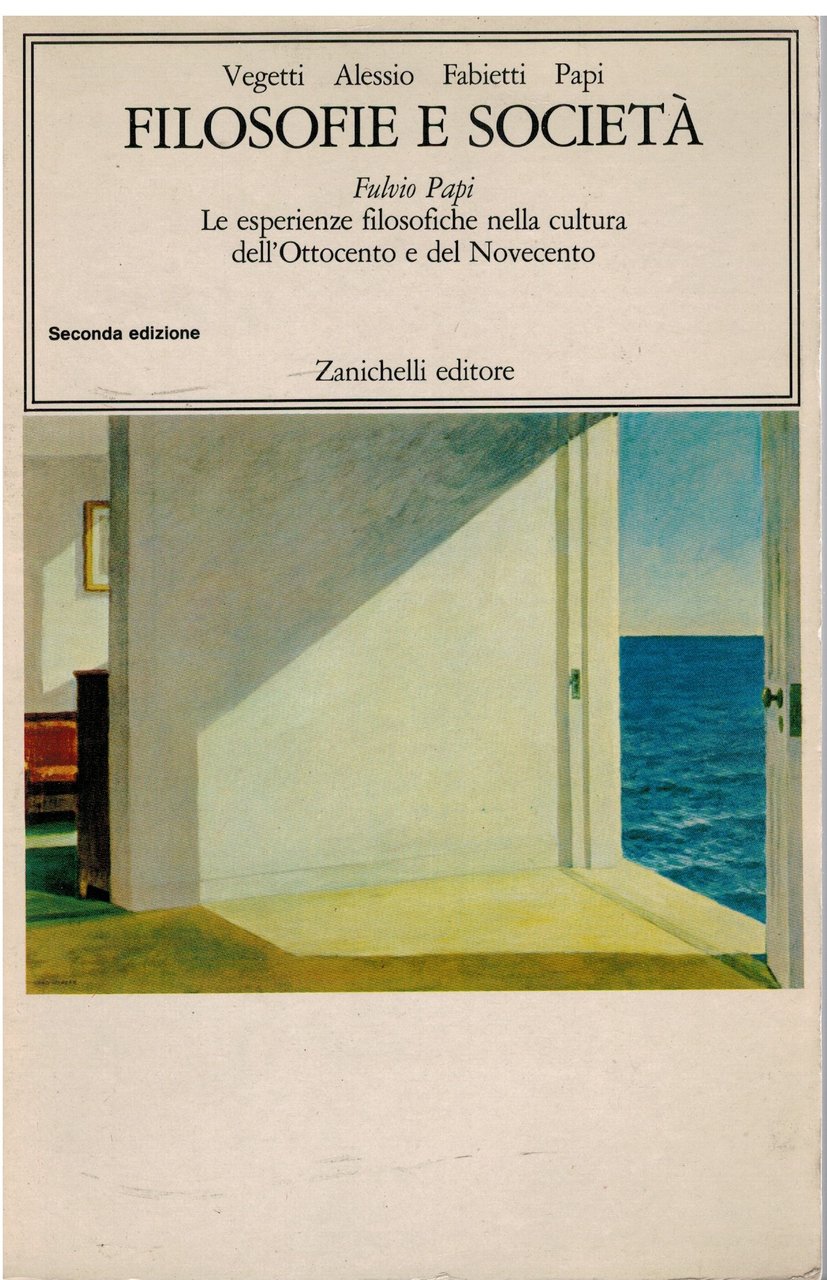 Filosofie e società