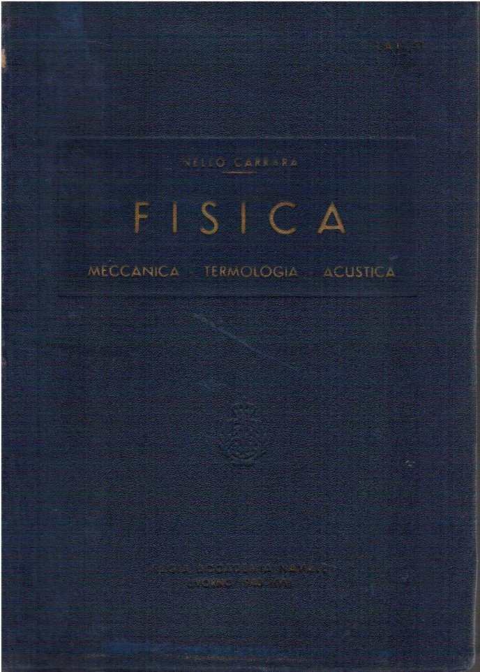 Fisica meccanica termologia acustica | Immagine principale