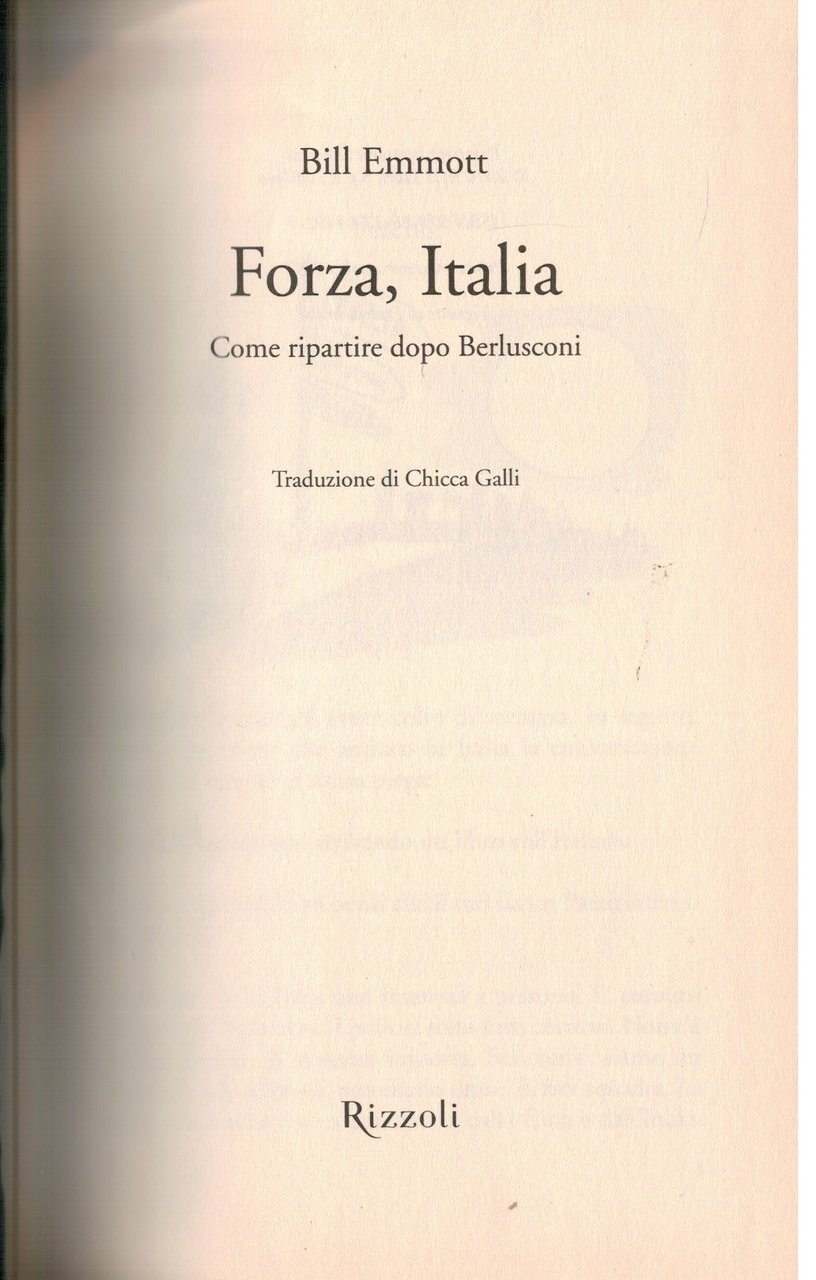 Forza, Italia. Come ripartire dopo Berlusconi