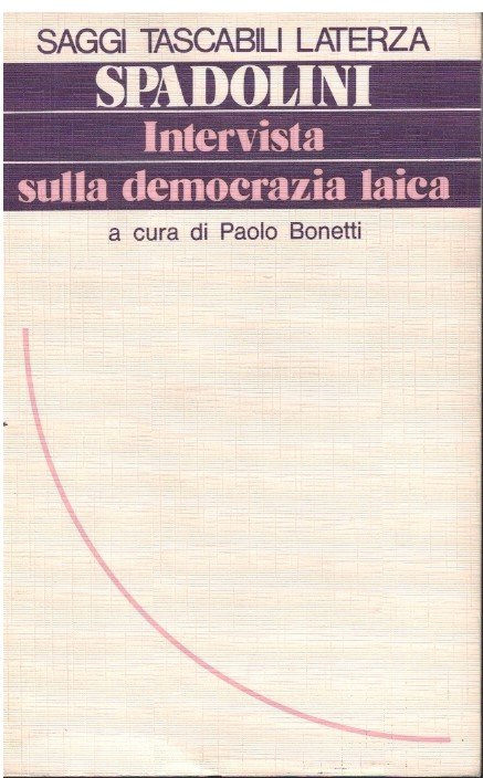 Giovanni Spadolini Intervista sulla democrazia laica