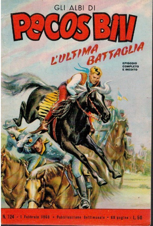 Gli albi di Pecos Bill. L'ultima battaglia | Immagine principale