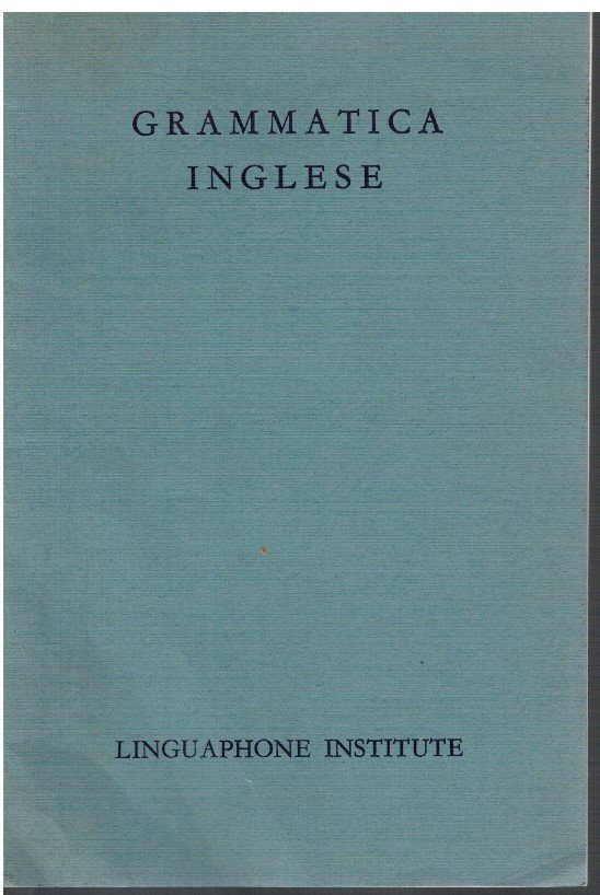 Grammatica inglese