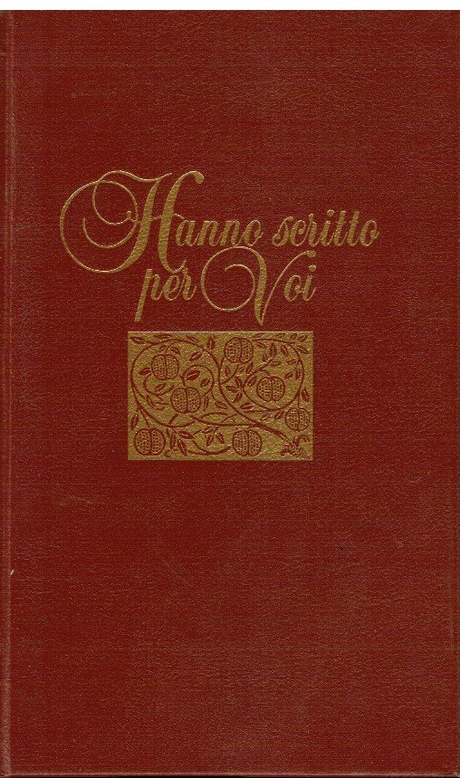 Hanno scritto per voi