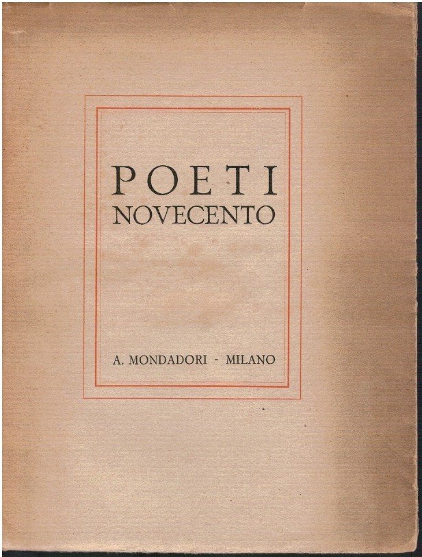 I poeti del novecento