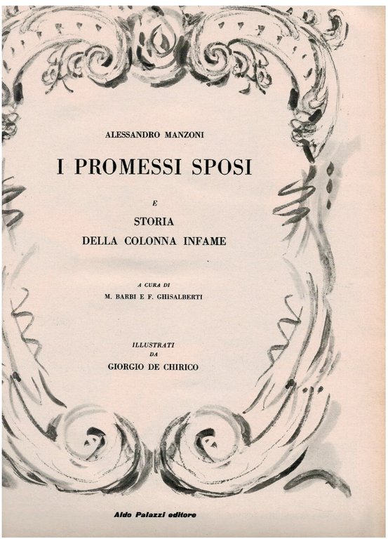 I promessi sposi e Storia della colonna infame