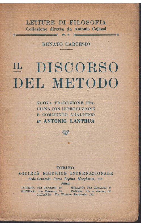 Il discorso del metodo
