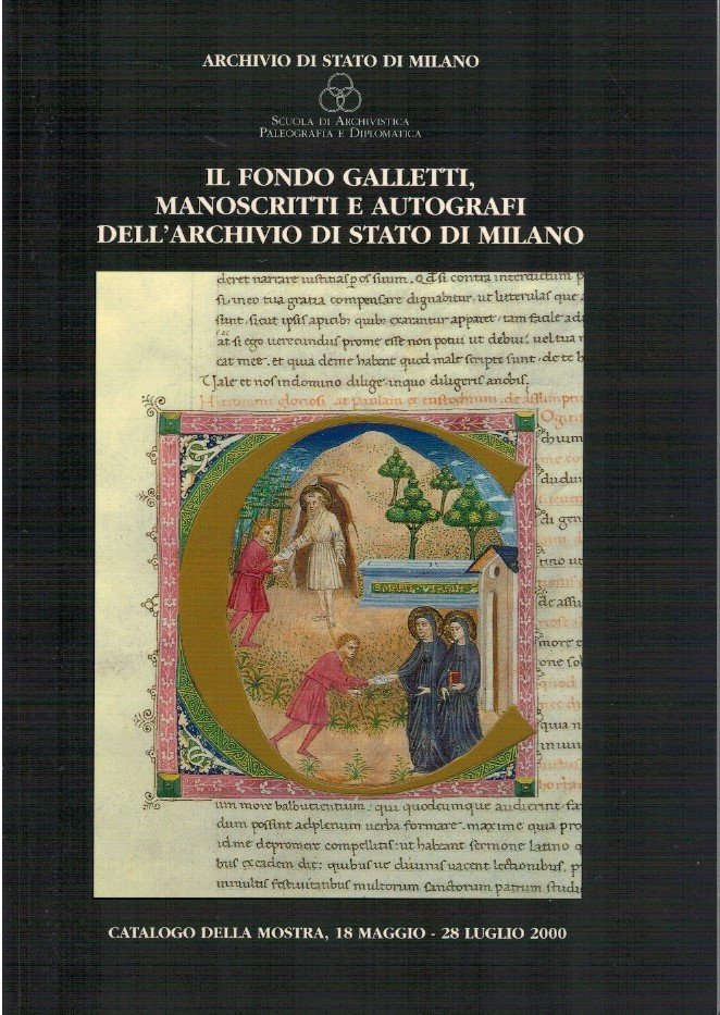 Il fondo Galletti, manoscritti e autografi dell'archivio di stato di …