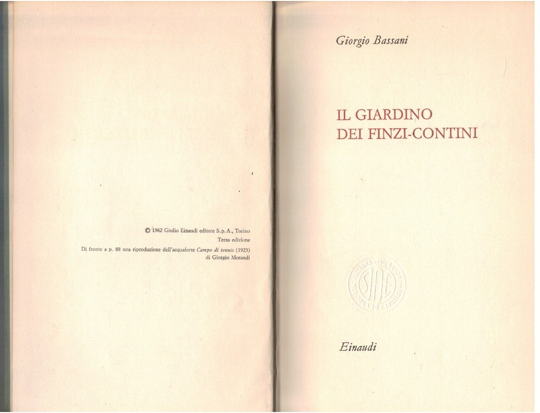 Il giardino dei Finzi-Contini