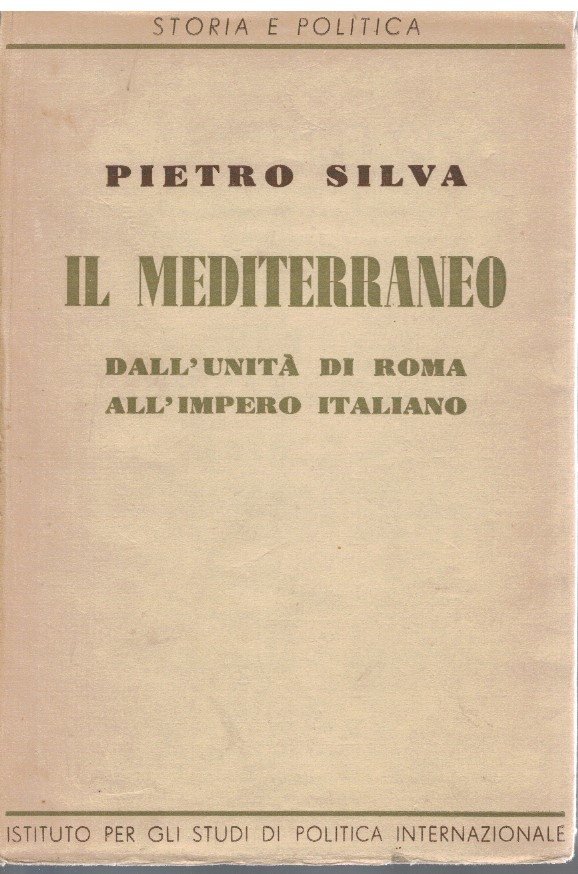 Il Mediterraneo dall'unità di roma all'impero Italiano