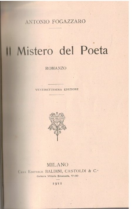 Il mistero del poeta