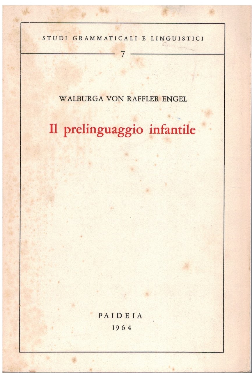 Il prelinguaggio infantile