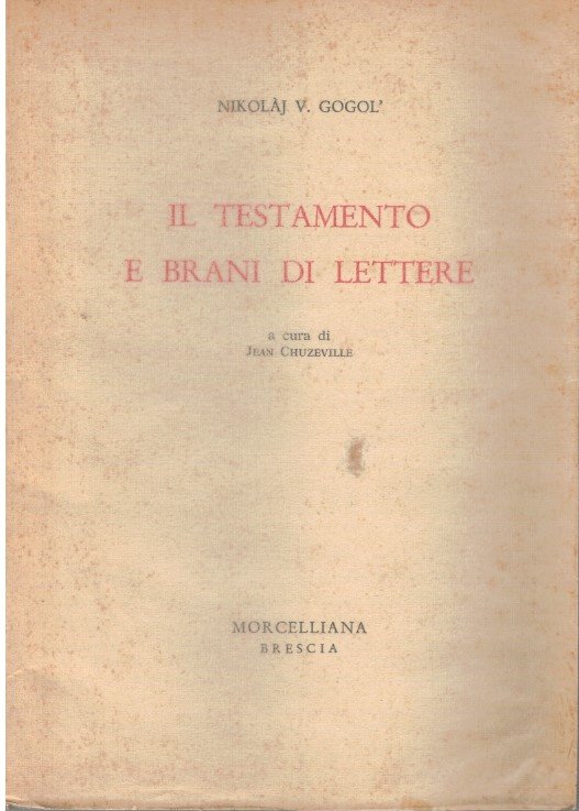 Il testamento e brani di lettere | Immagine principale