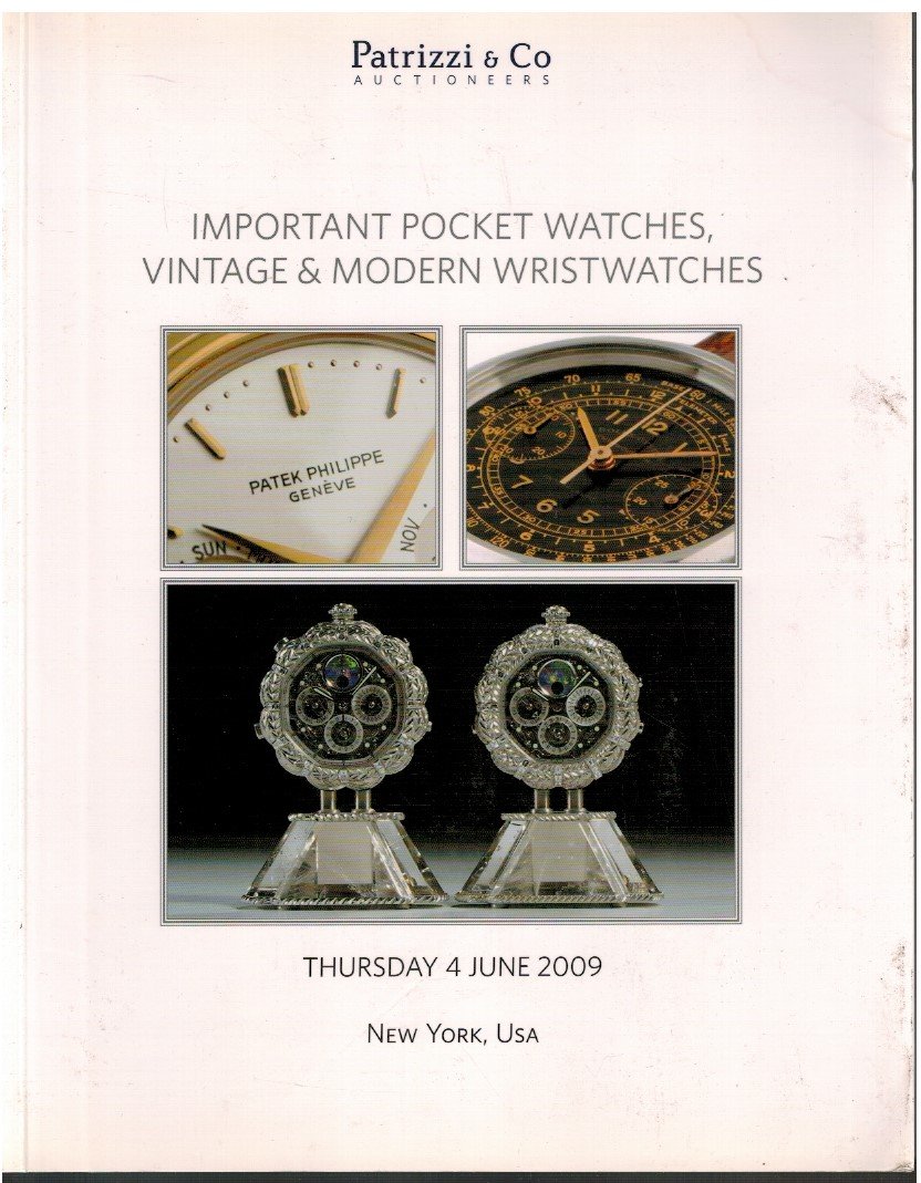 Important pocket watches, vintage & modern wristwatches