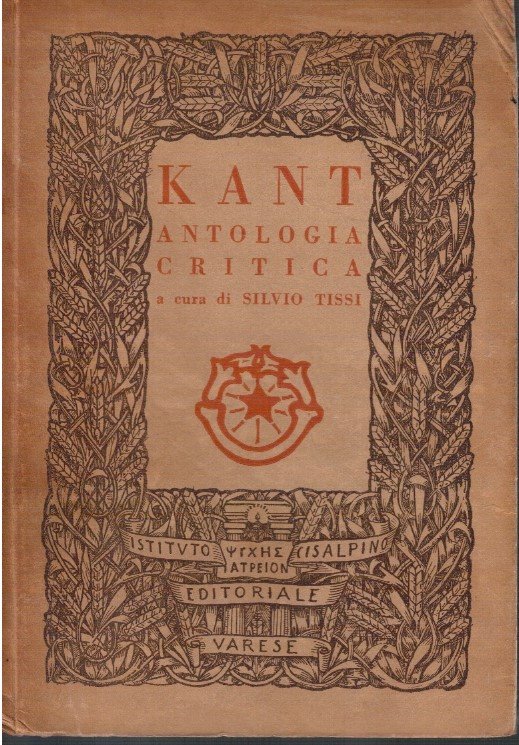Kant antologia critica