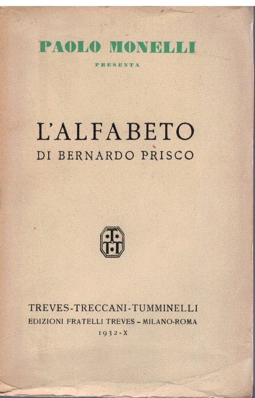 L'alfabeto di Bernardo Prisco