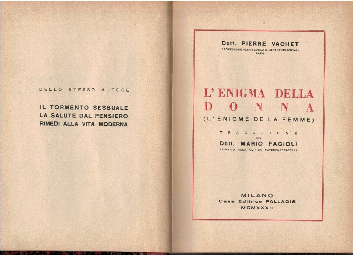 L'enigma della donna (L'enigme de la femme)